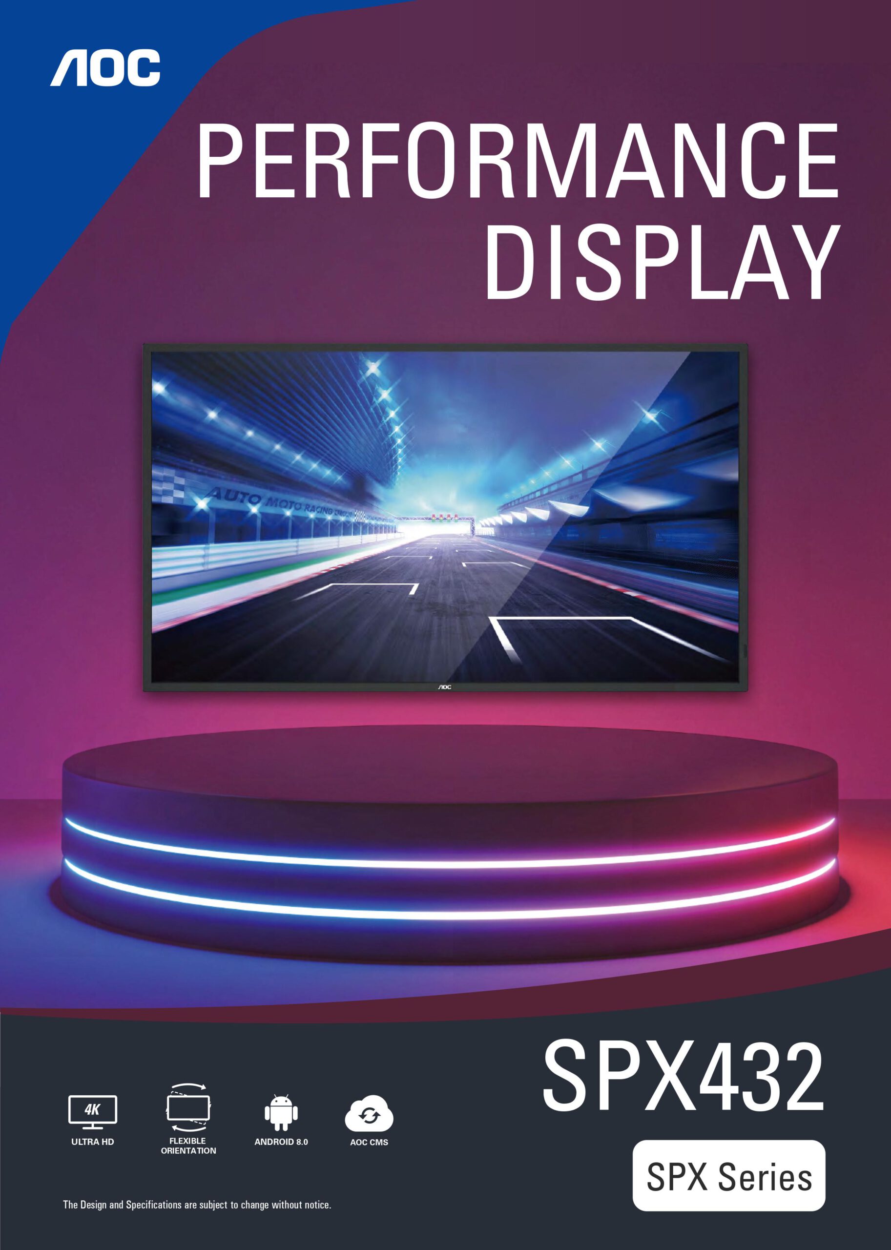 AOC Performace Display SPX432 SP Series
